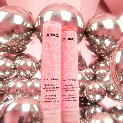 amika mirrorball shine shampoo and conditioner