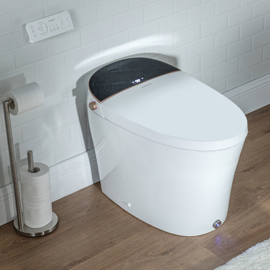 CD-Y090 Tankless Smart Toilet with Temperature Display – Casta Diva Home