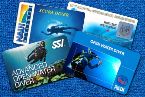 certification scuba diving 