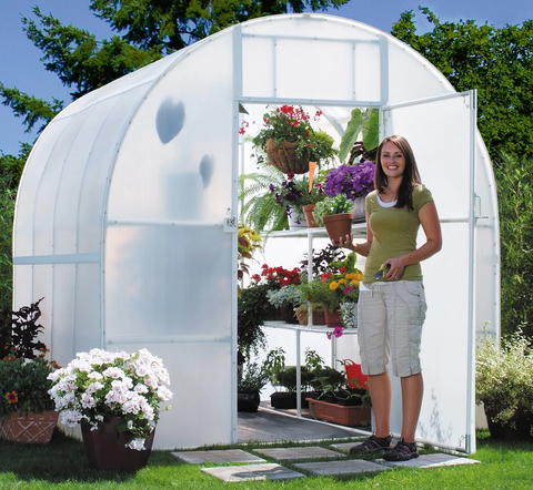 Solexx Gardener's Oasis Greenhouse 8'W x 24'L x 8'H