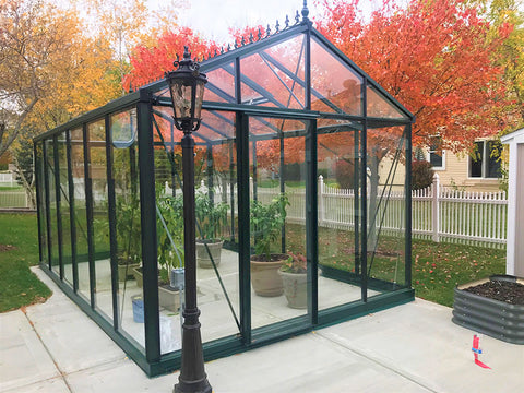 victorian greenhouse structure