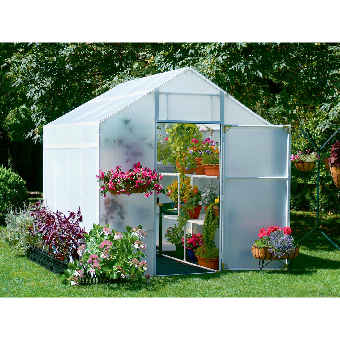 Solexx Garden Master Greenhouse 8'W x 12'L x 8'9"H
