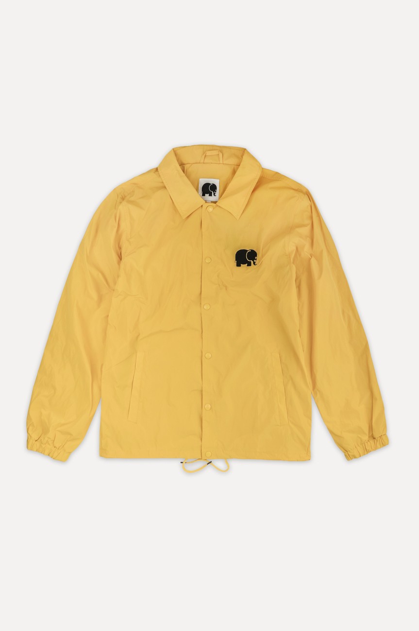 yellow coach jacket