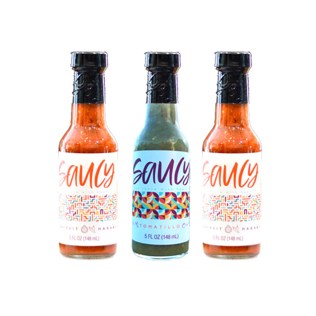 Saucy Hot Sauces Collection