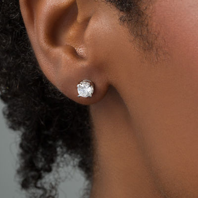 blue nile lab diamond earrings