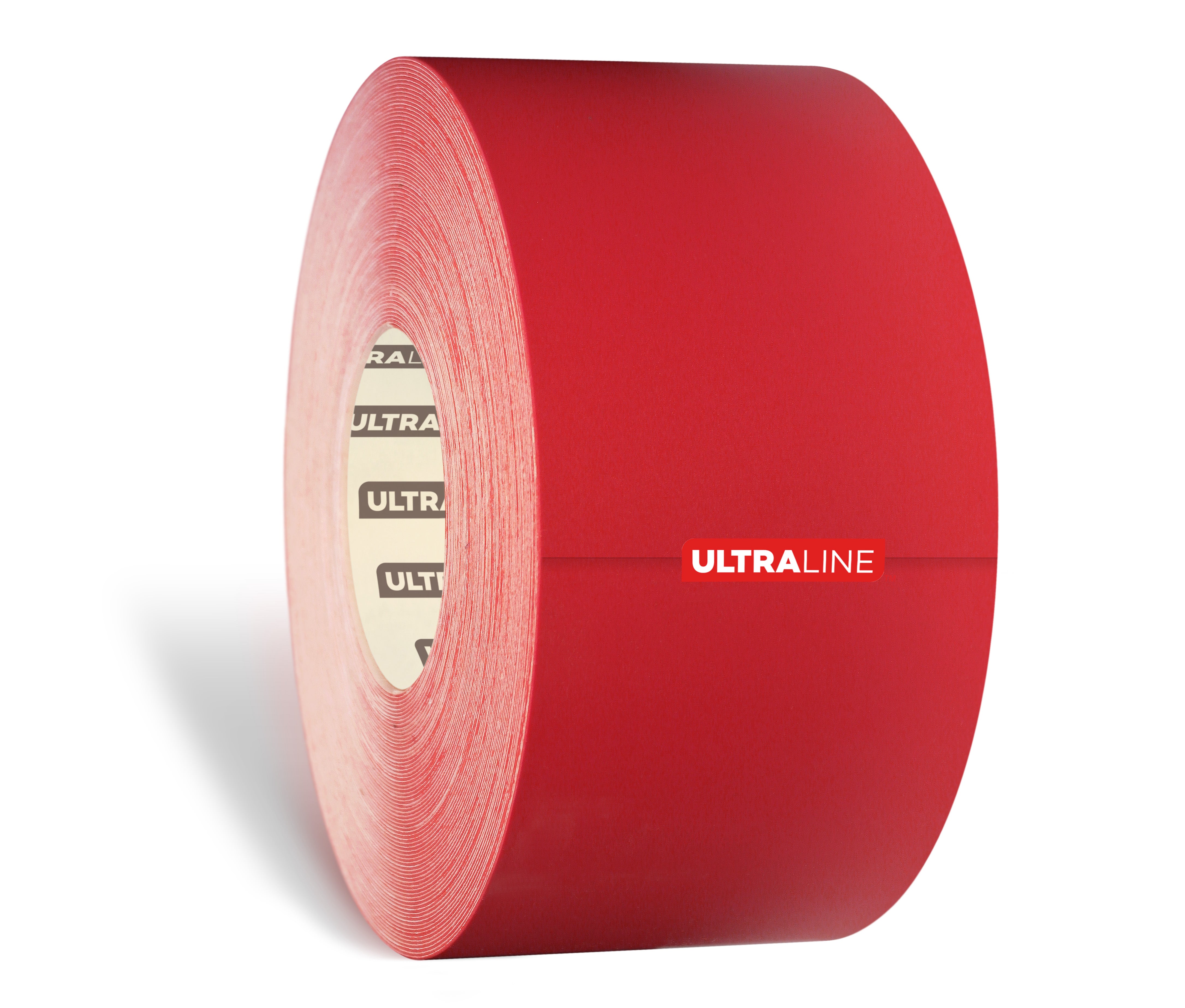 Red Ultra Durable 30 MIL Floor Tape, 4" by 100' Roll - Ultra Line