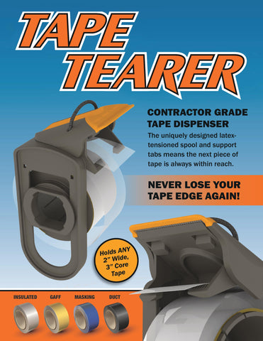 Tape Tearer- The Ultimate Tape Dispenser - The Universal Tape Gun