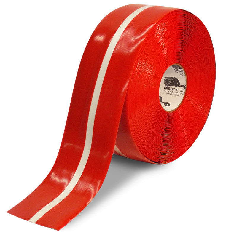 white red tape