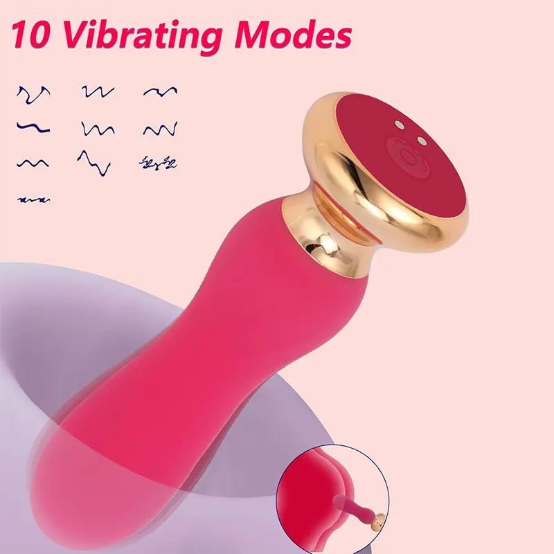 Wearable Vibrator with App Control & 9 Flapping Modes