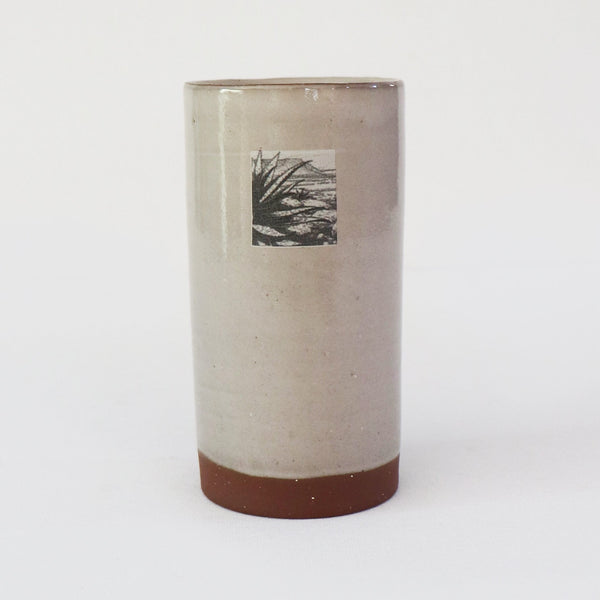 Ceramic Cylinder Vase - Medium