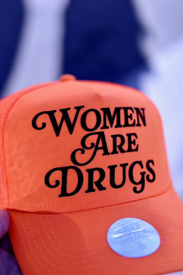 La Women Are Beautiful (WH) | Red Trucker Cap