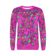 Load image into Gallery viewer, Indigenous Paisley All Over Print Crewneck Sweatshirt for Women (Model H18) Crewneck Sweatshirt for Women (H18) e-joyer 
