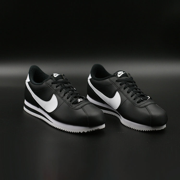 Nike Cortez Basic Leather Black White Zapatillas Hombre Casual – Las 3 BBB