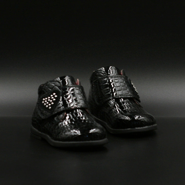 Osito Zapatos Charol Negro Niña Casual – Zapateria Las 3 BBB