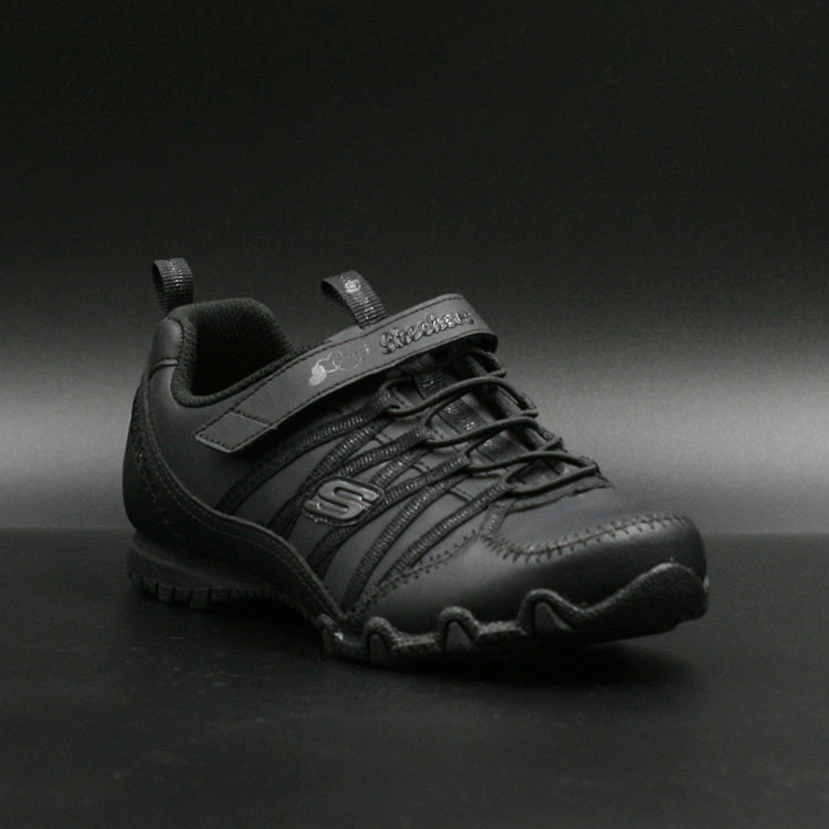 Skechers Zapatillas Colegio C/Velcro y Elástico Negro Niña – Las 3 BBB