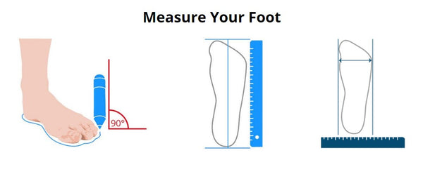 how to measure your foot for pole dance shoes