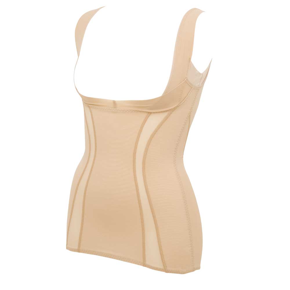 Mesh Bust-Lifting Body Shaper