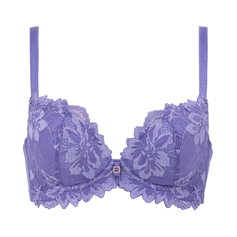 petit pointpush up bra | evening blue and gold