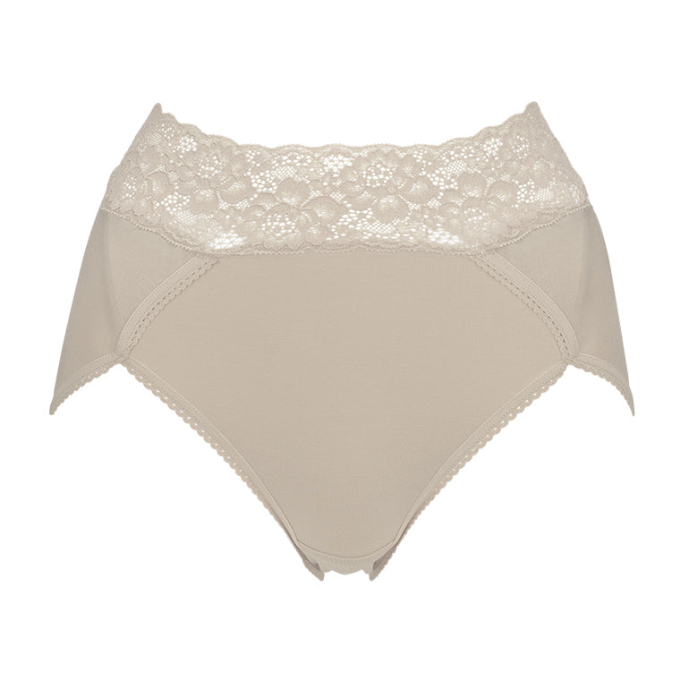 Lace High-Waist French-Cut Shaping Panty