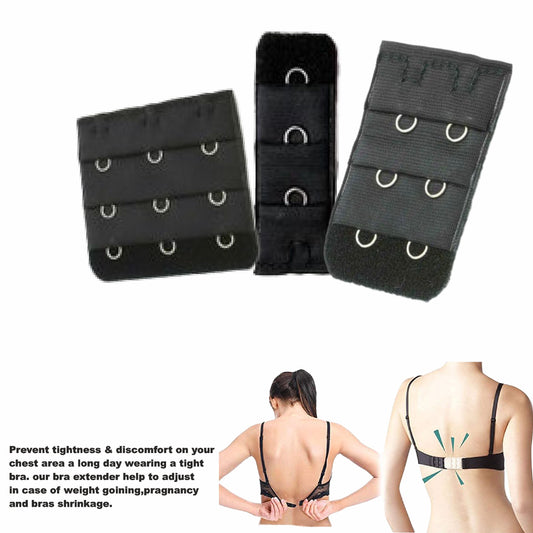 Bra extender - 1 hook - Black