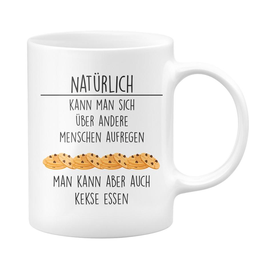 Tasse Kekse essen