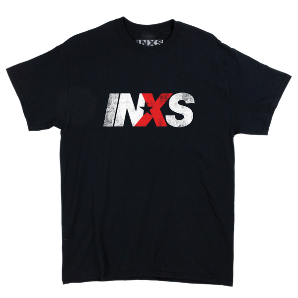 500 Weeks Celebration Black T-Shirt | INXS Official AU Store