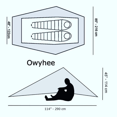 SIX MOON DESIGNS OWYHEE TARP シックスムーンデザインズ オワイヒー タープ 927G ネット付き2人用タープ おすすめ シェルター タープテント