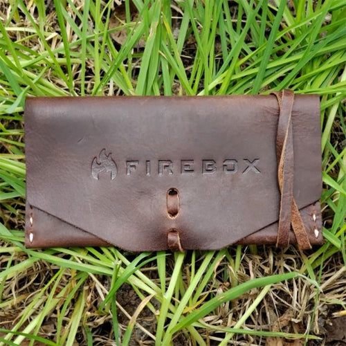 ファイヤーボックス レザーナノケース ダークブラウン FIREBOX Leather Nano Case