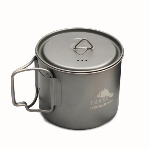 TOAKS Titanium Light Pot 550ml POT-550-L トークス ライトポット550ml