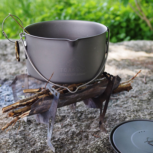 TOAKS Titanium POT 2000ml with Bail Handle POT-2000-BH トークス チタニウム ベイルハンドル付きポット2000ml