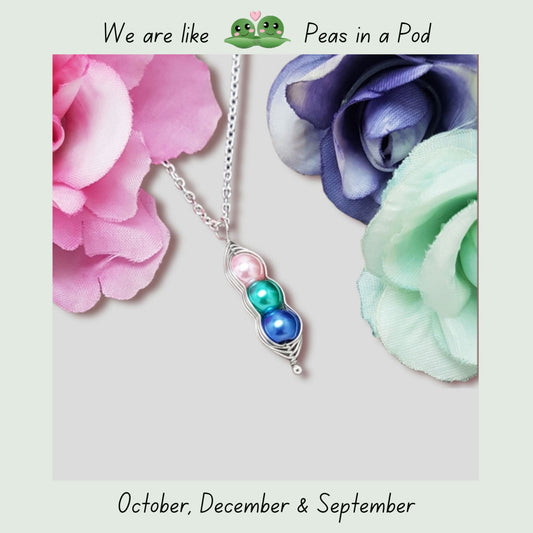 2 Pearl How Many Peas in Your Pod Necklace - White Pearl - Lucina K.