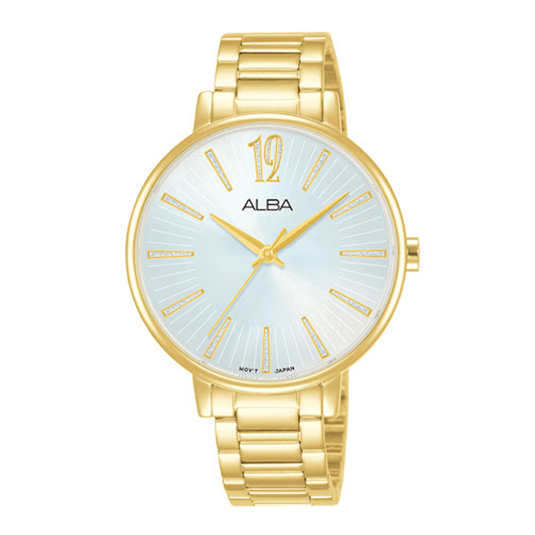 ALBA by Seiko Prestige AH8752X1 Silver Dial Women's Quartz Watch 36 mm –  ALBA by Seiko Philippines