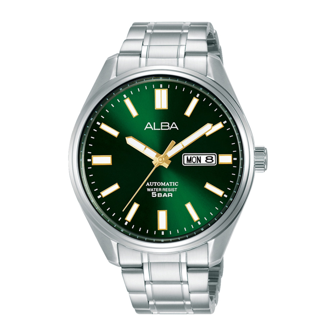 ALBA by Seiko Mechanical AL4147X1 Green Dial Men's Automatic Watch 42 –  ALBA by Seiko Philippines