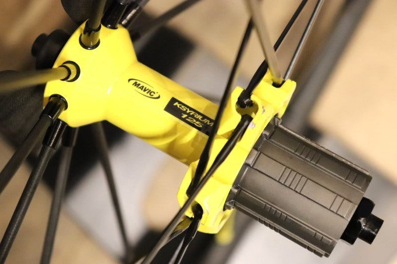 日本製 MAVIC KSYRIUM キシリウム 125 エグザリット ホイールセット