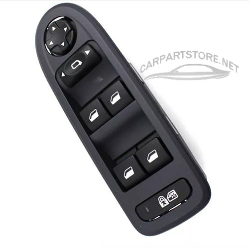 6554.KT Front Left Electric Master Window Control Switch For Peugeot 307  00-14