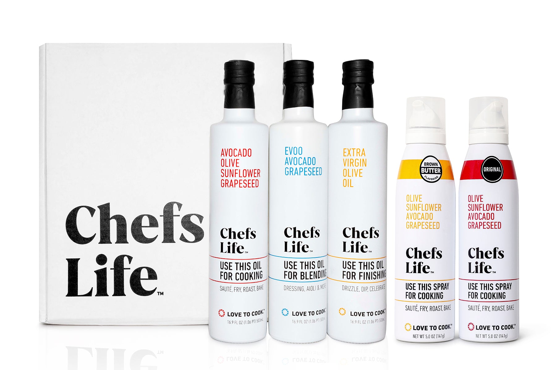 Chefs Own Grilling Spray, 2 x 5 oz.