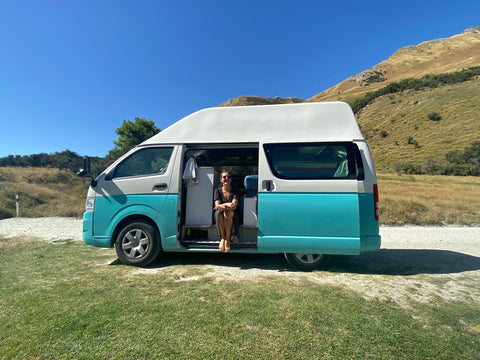 Bamber Prints Blog - A (Long) Introduction - Me and the campervan we travelled around New Zealand in