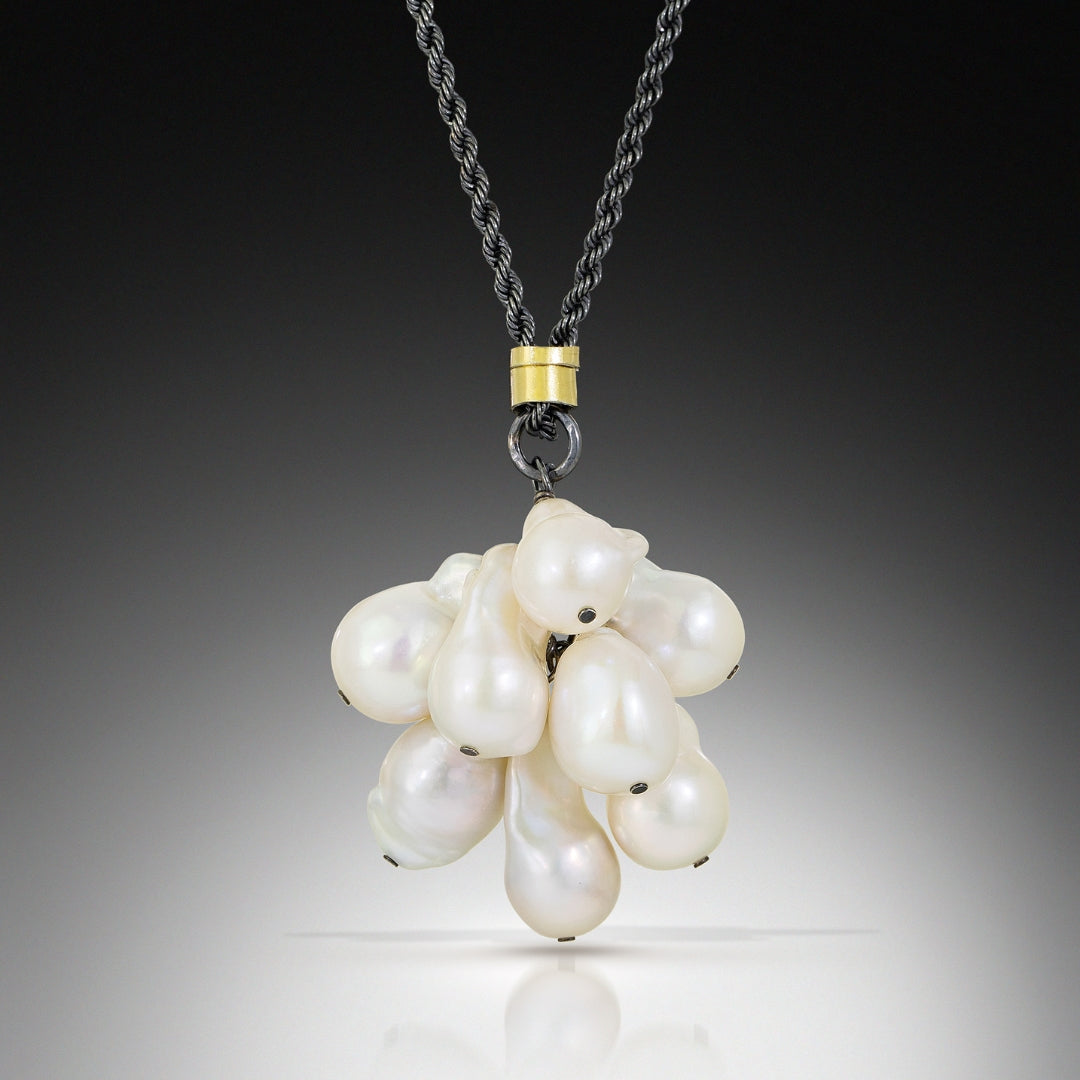 - Necklace Single Jewelry Pearl Suzanne Large Schwartz