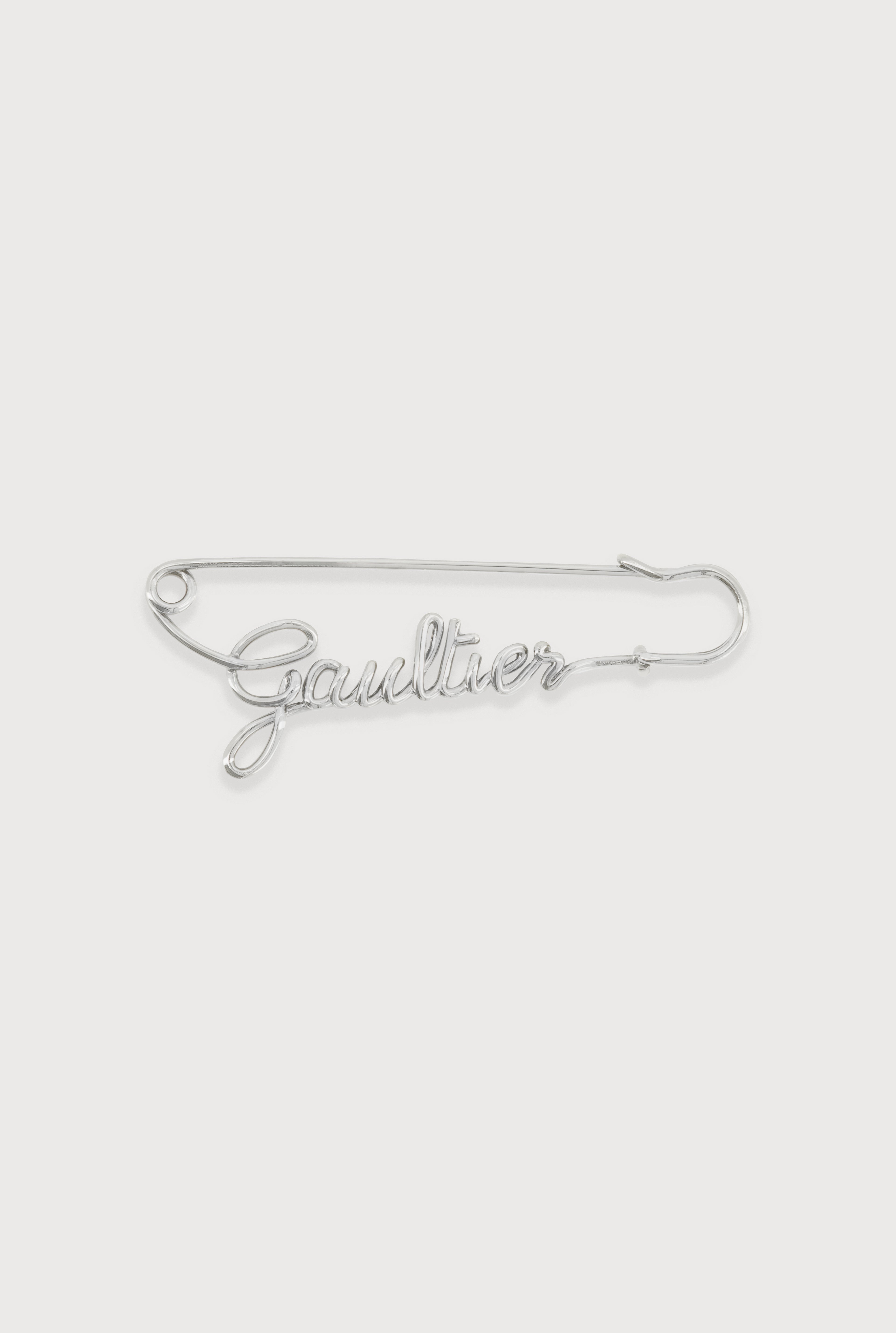The Silver-Tone Gaultier Brooch