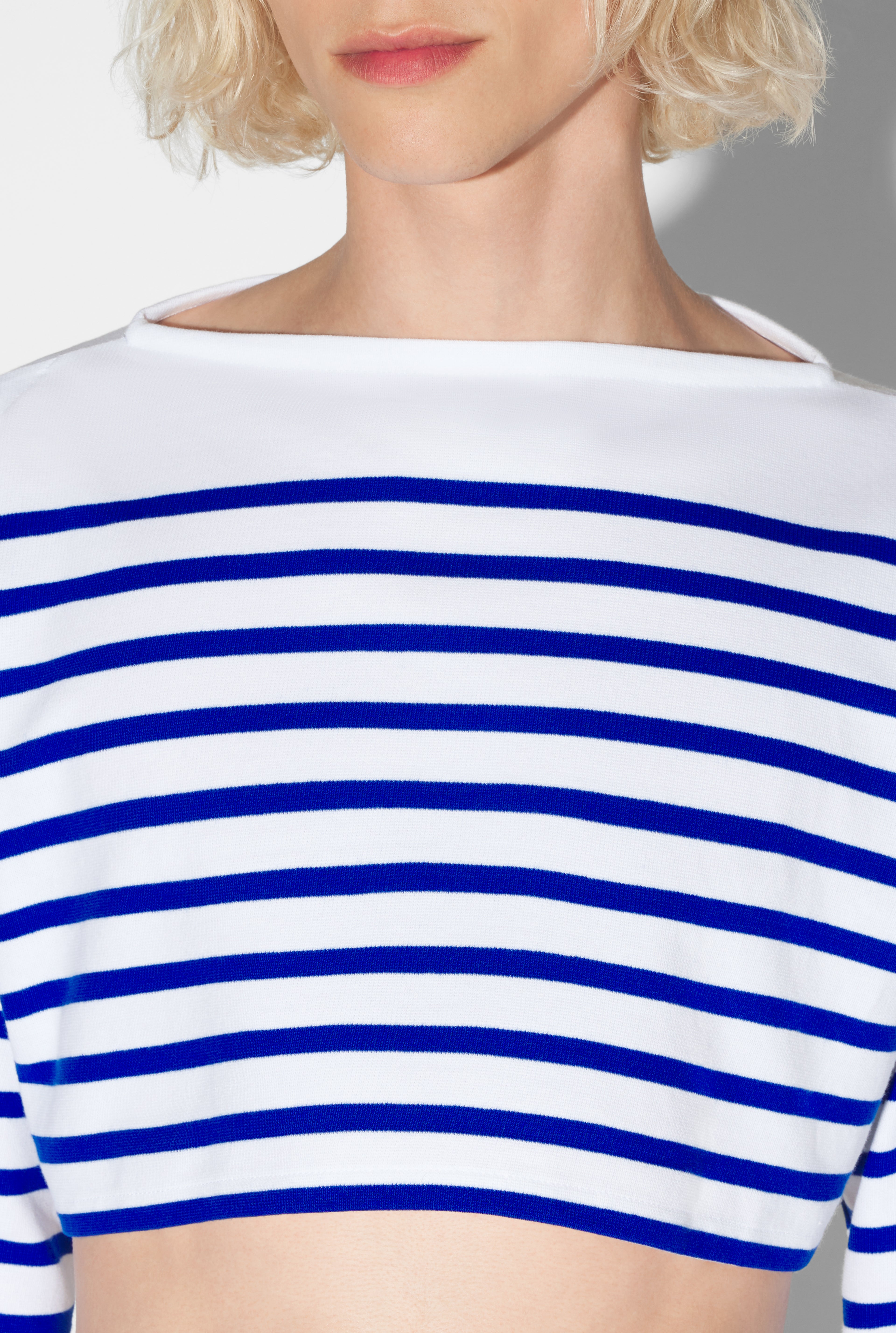 The Marinière Crop Top