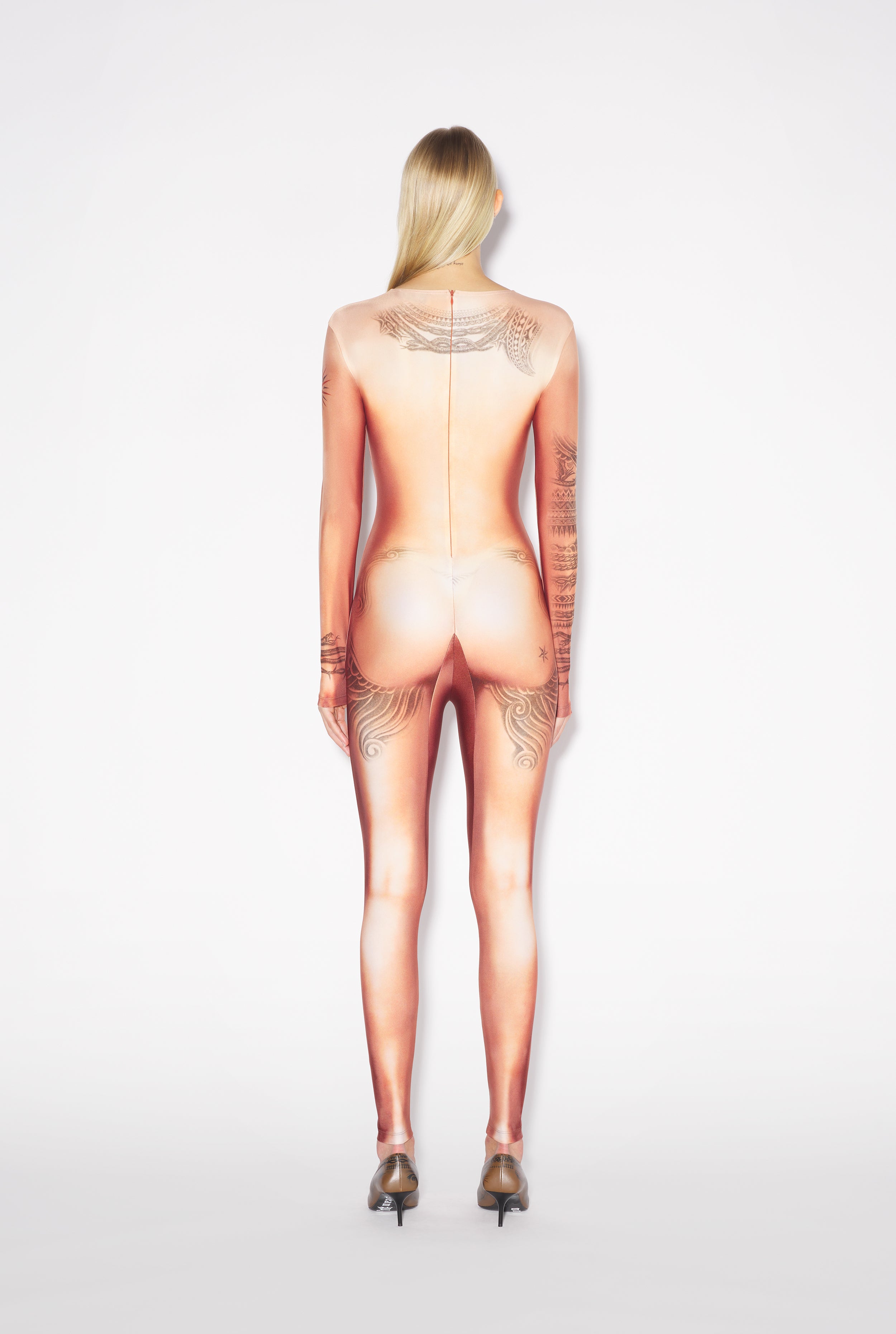 The Nude Body Tattoo Jumpsuit