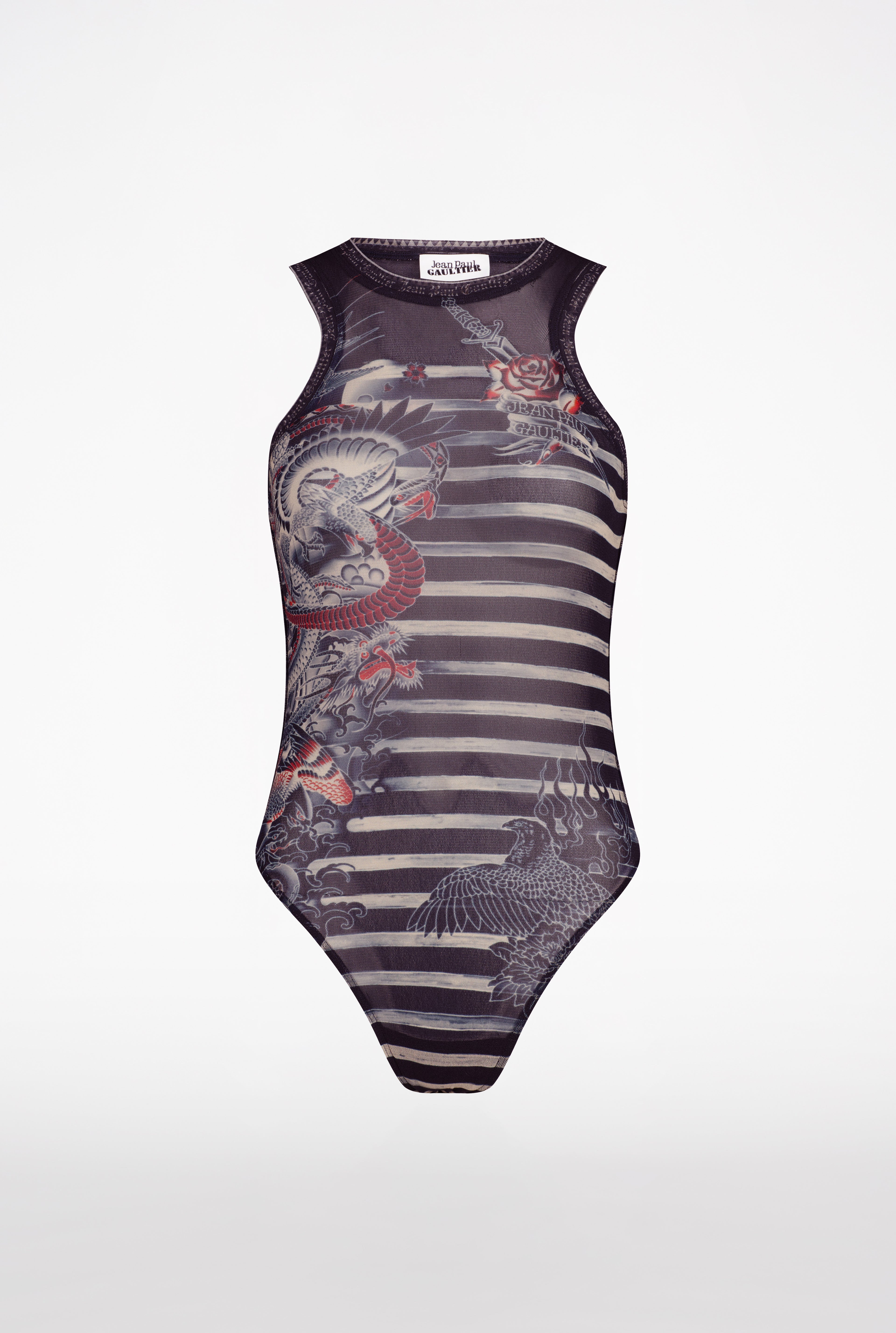 The Blue Sailor Tattoo Bodysuit