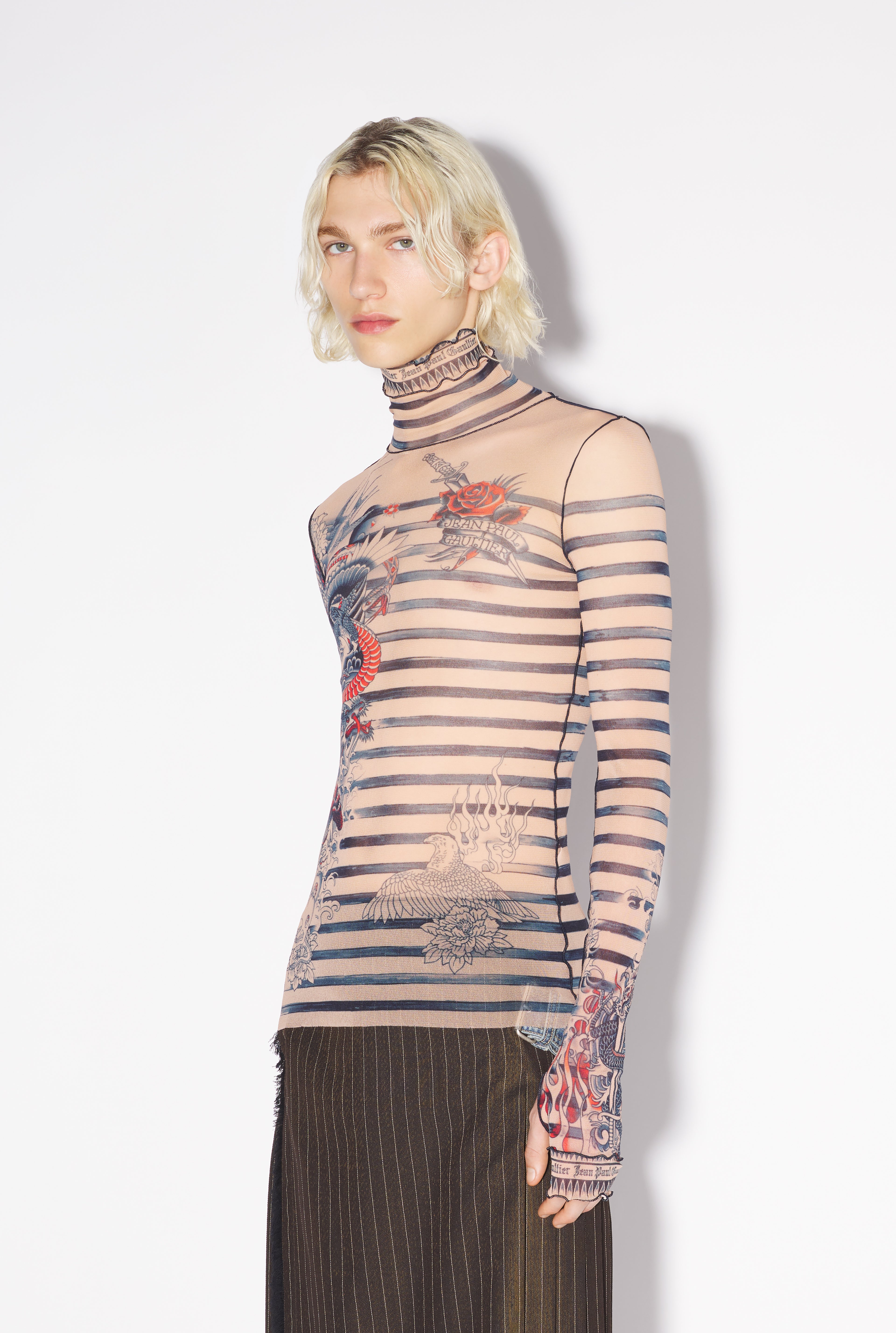 The Nude Sailor Tattoo Top