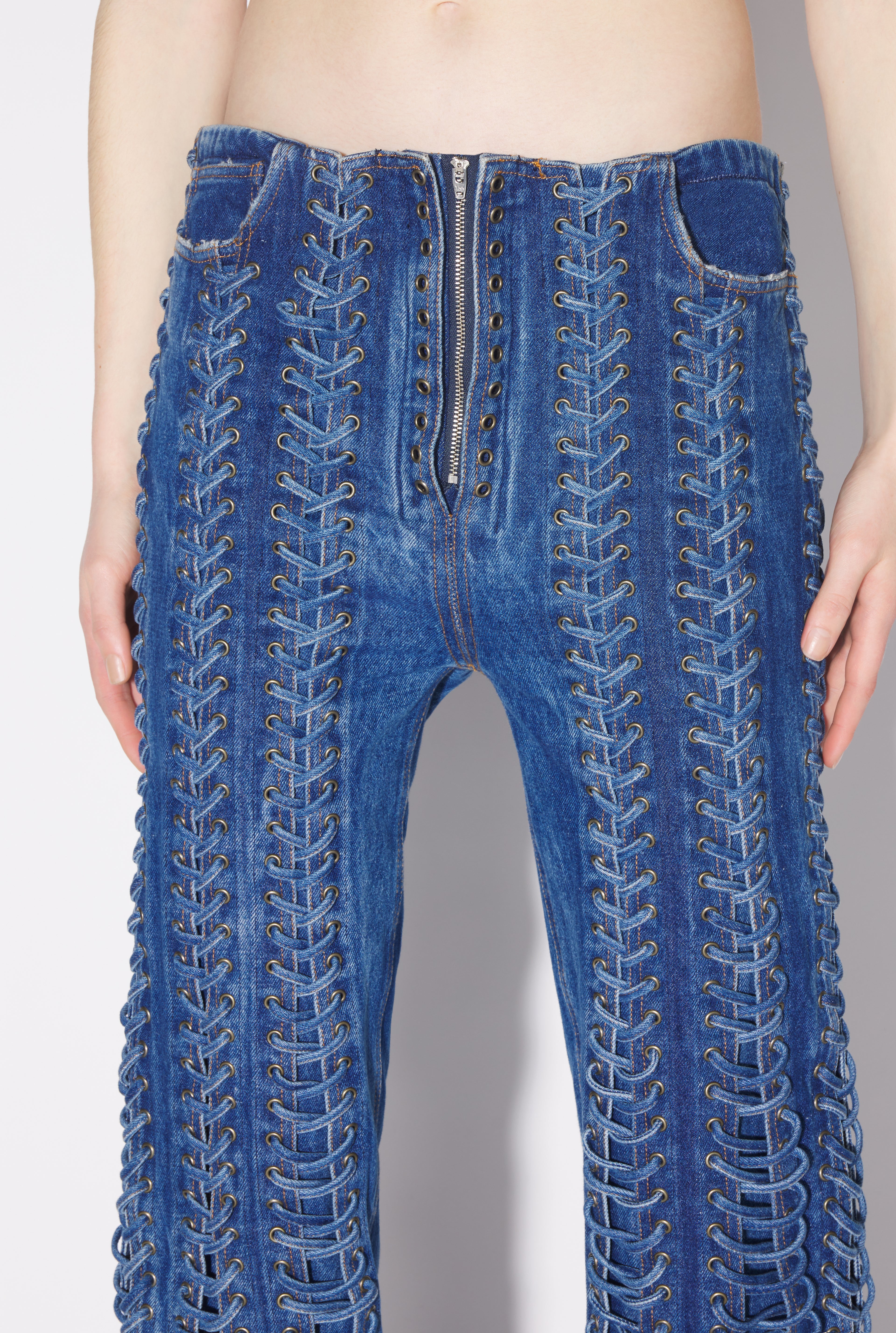 The Lace-up Jeans