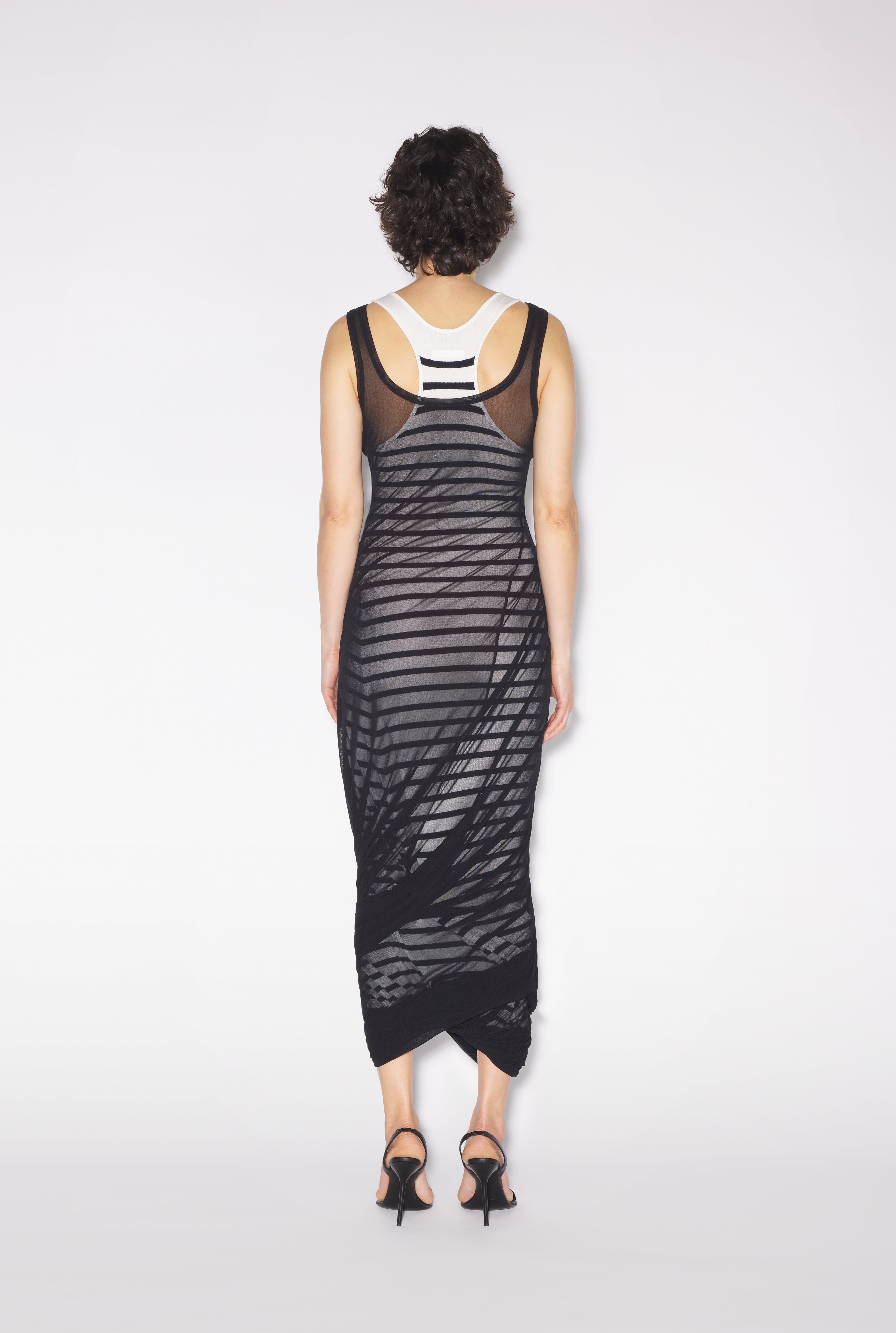 The Mid-Length Knit Marinière Dress