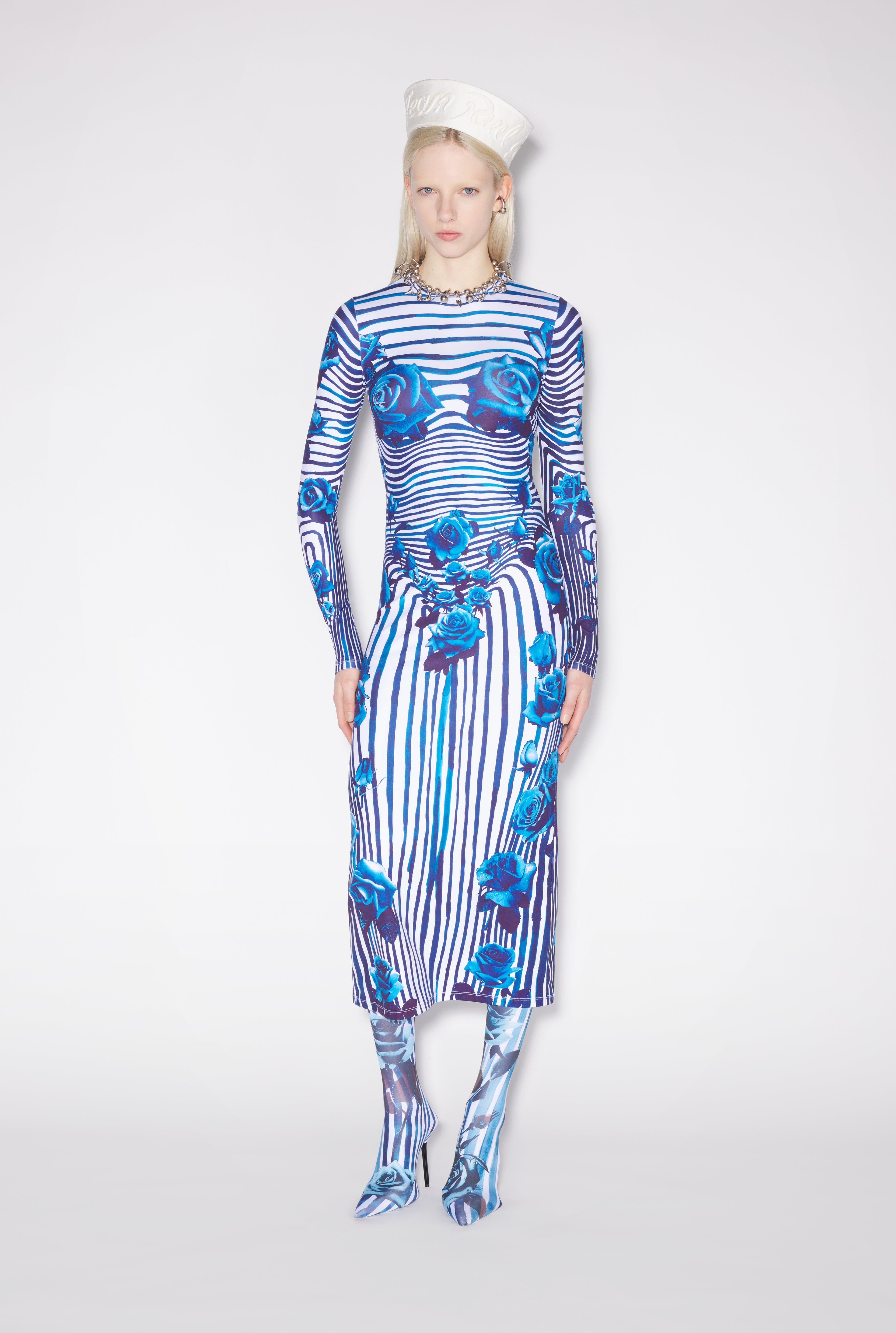 The Blue Flower Body Morphing Dress