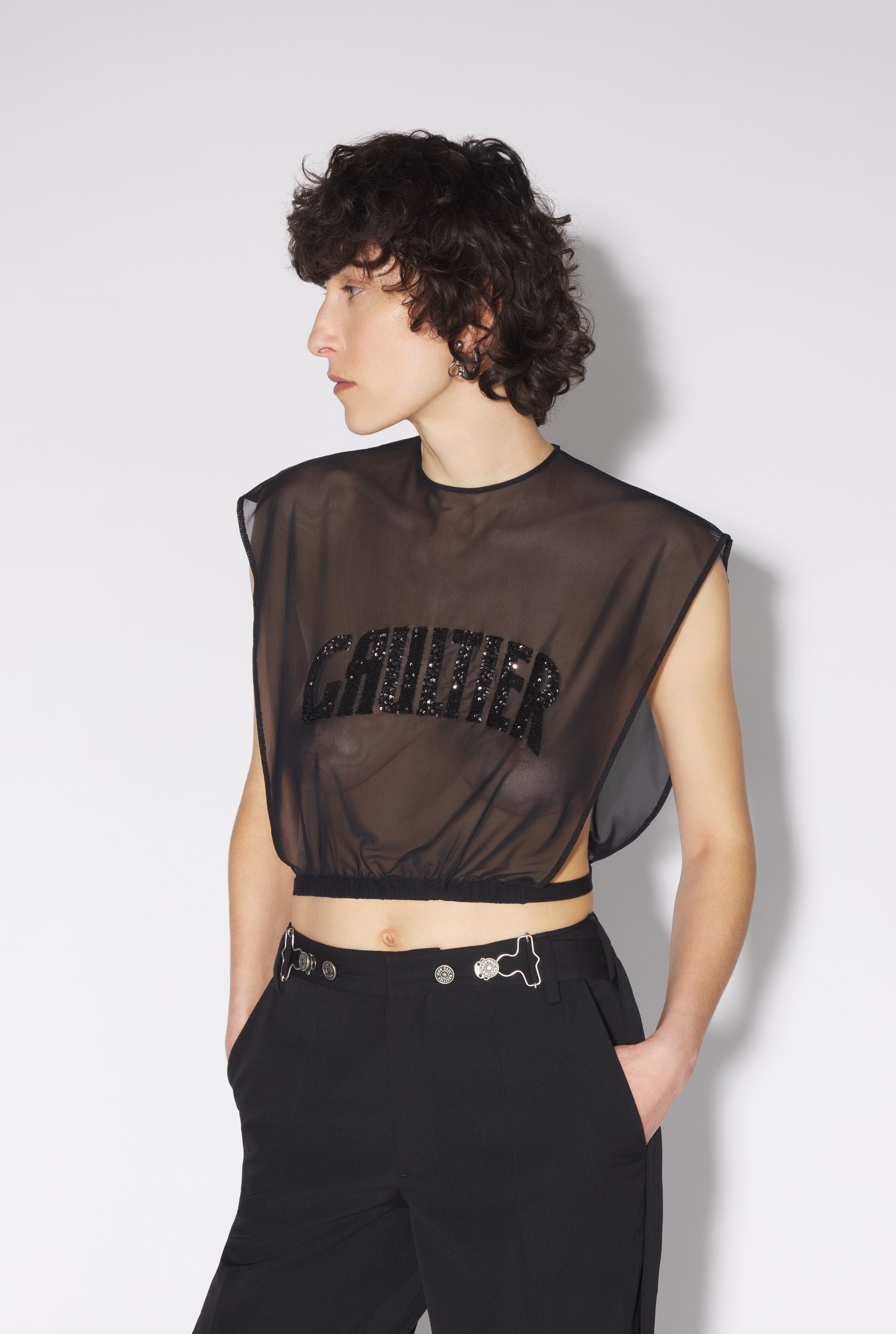 The Gaultier Tulle Top