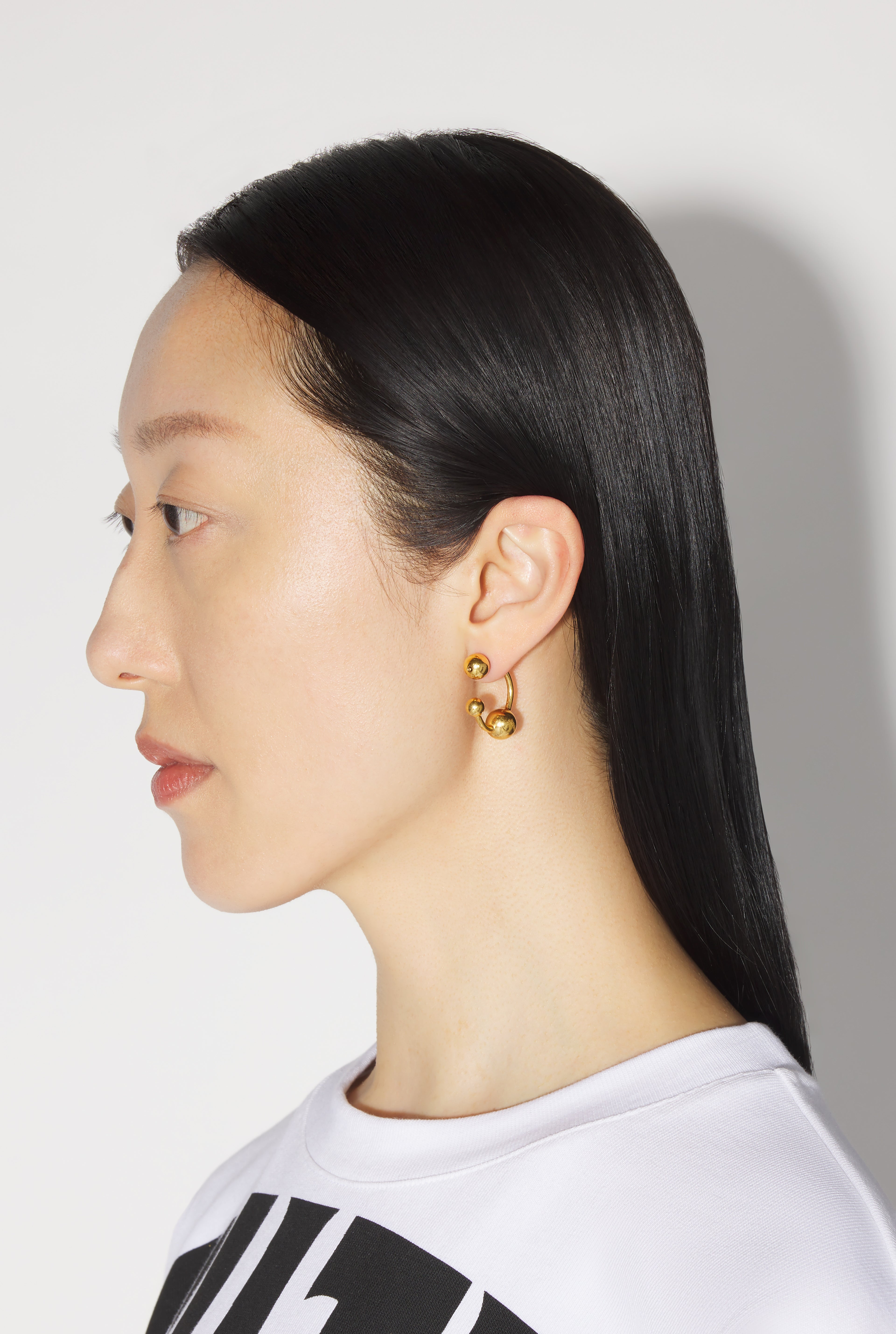 The Gold-Tone Piercing Earrings