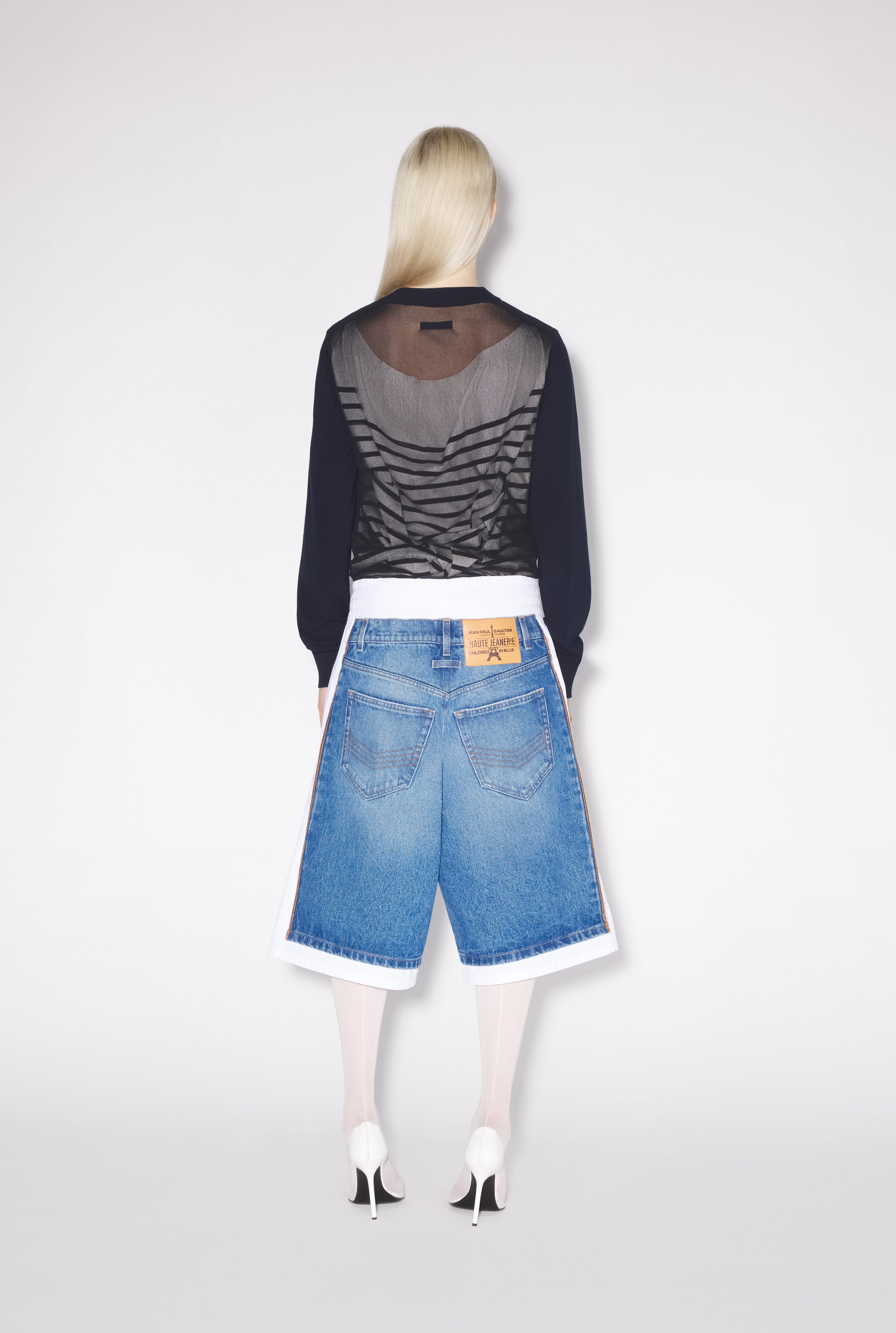 The Trompe-l'œil Denim Shorts