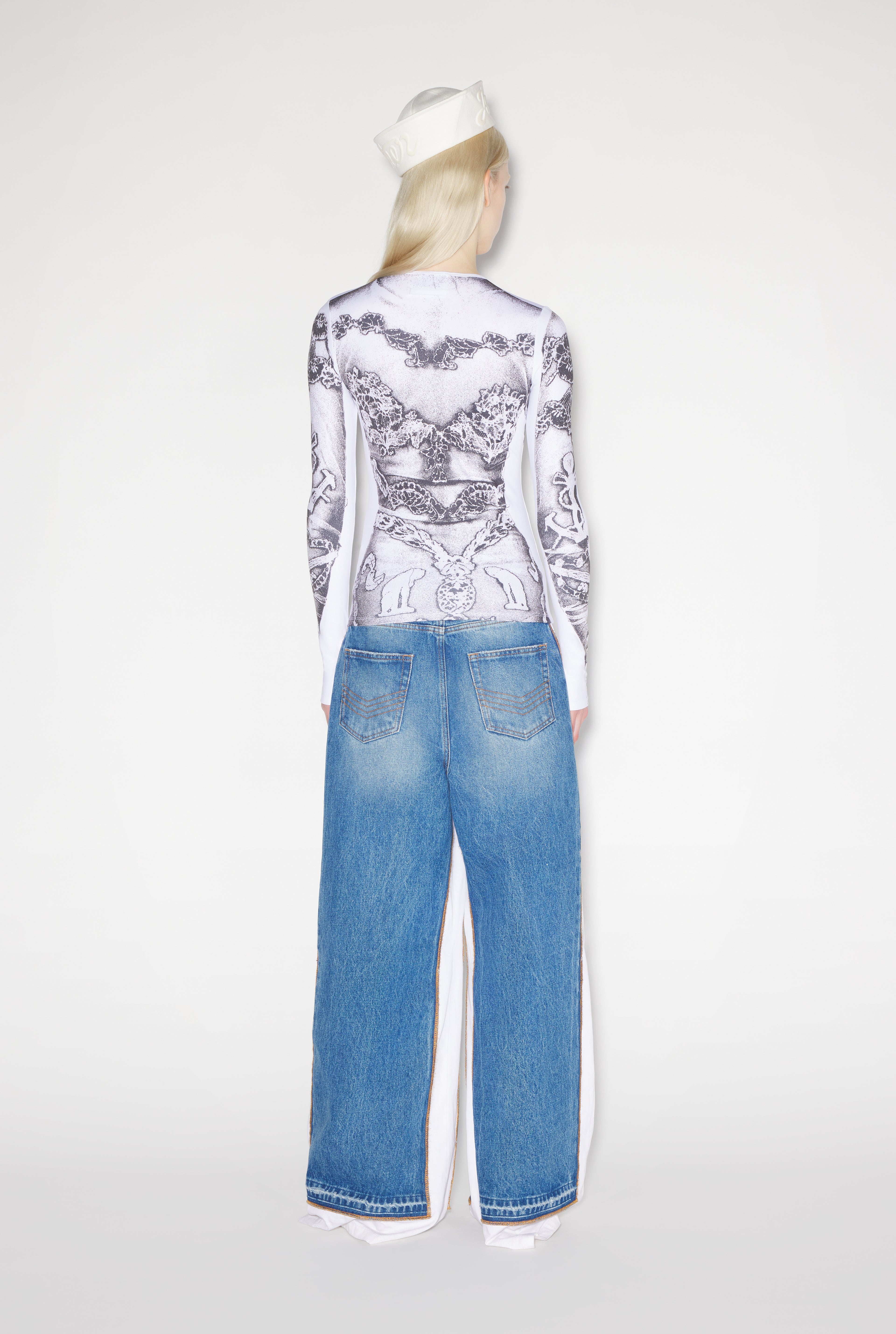 The Long-Sleeved Gaultier Paris Top 